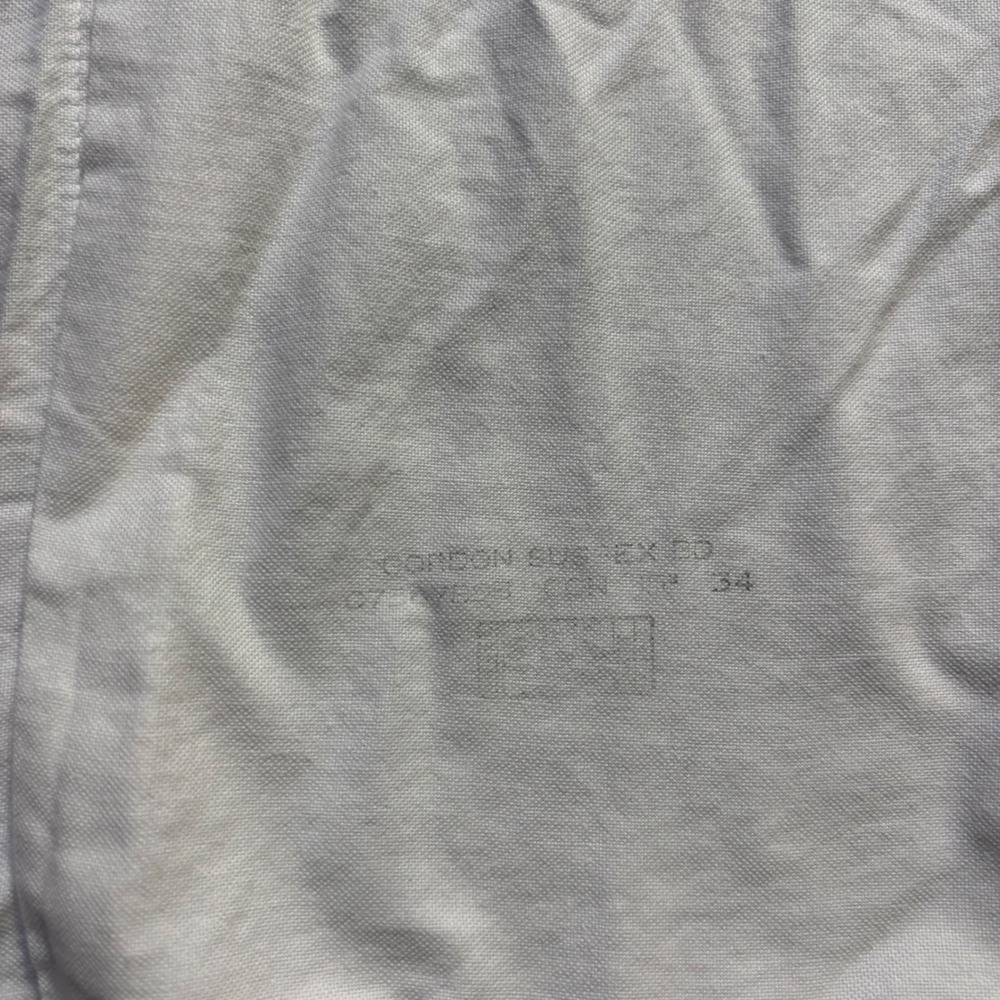 Vintage 60s Arrow Gordon Oxford Shirt Mens White Cotton Button Down USA Made - Picture 4 of 8